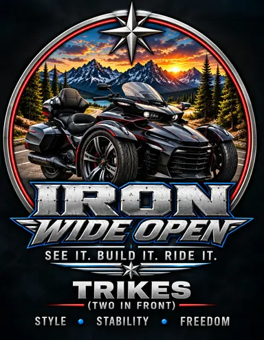 Trike — Two in Front